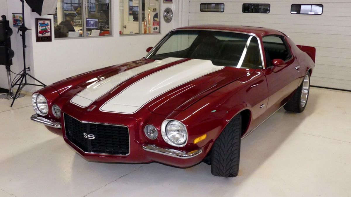 1971 Red Chevrolet Camaro 2 Door Hard Top