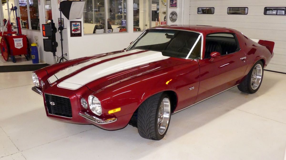 1971 Red Chevrolet Camaro 2 Door Hard Top