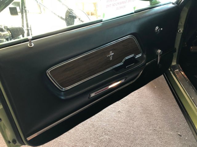 1970 Green Ford Mustang Fastback