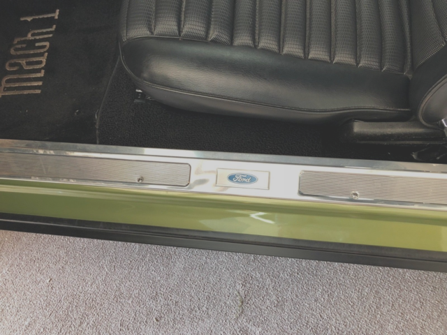 1970 Green Ford Mustang Fastback