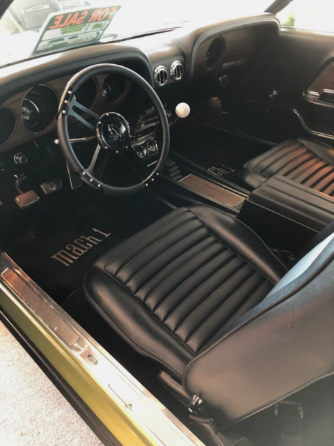 1970 Green Ford Mustang Fastback