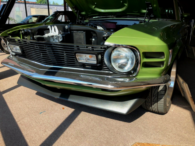 1970 Green Ford Mustang Fastback