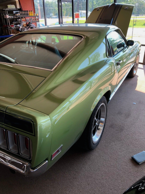 1970 Green Ford Mustang Fastback