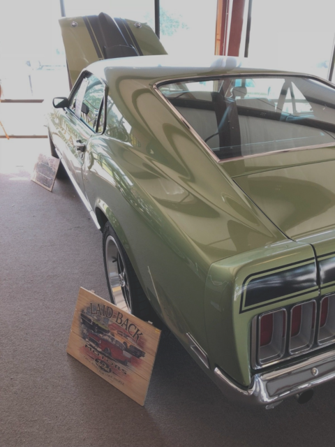 1970 Green Ford Mustang Fastback