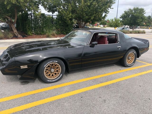 1980 Black Pontiac Firebird Coupe