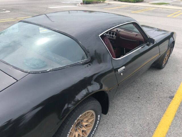 1980 Black Pontiac Firebird Coupe