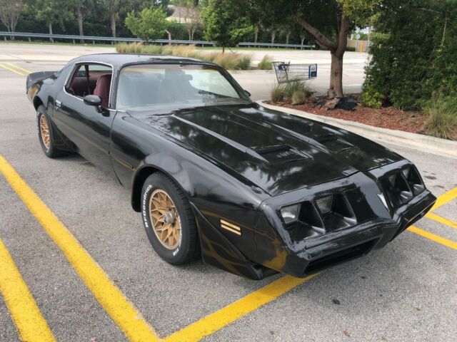 1980 Black Pontiac Firebird Coupe