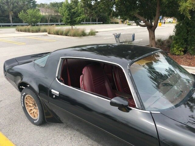 1980 Black Pontiac Firebird Coupe