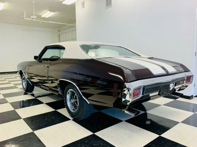 1970 Dark Cherry Chevrolet Chevelle Coupe