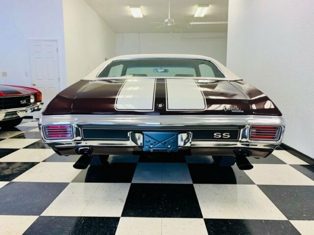 1970 Dark Cherry Chevrolet Chevelle Coupe