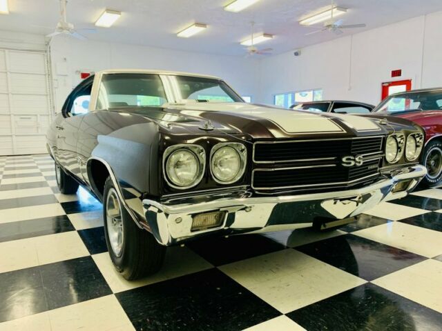 1970 Dark Cherry Chevrolet Chevelle Coupe