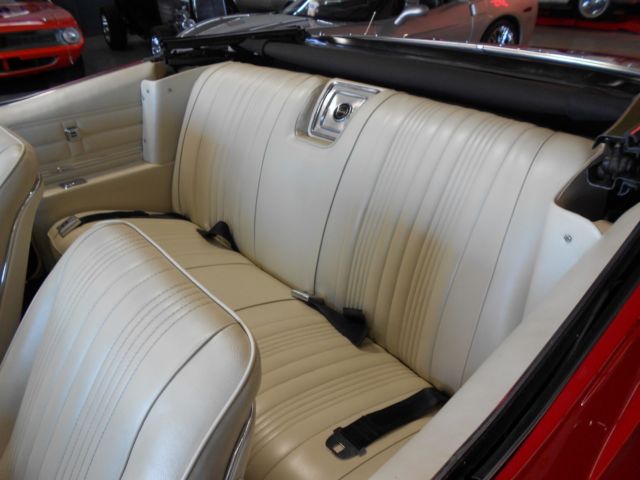 1967 Red Chevrolet Impala Convertible