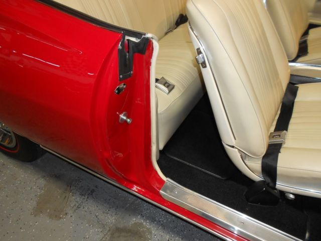 1967 Red Chevrolet Impala Convertible