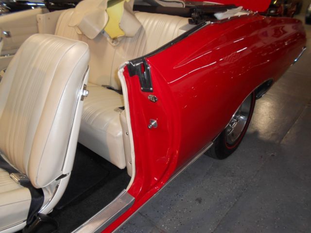 1967 Red Chevrolet Impala Convertible