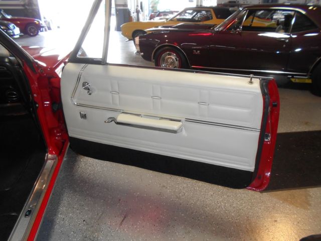 1967 Red Chevrolet Impala Convertible