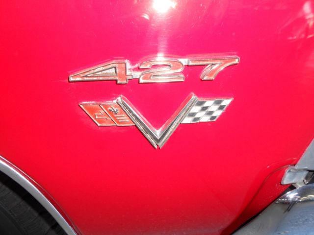 1967 Red Chevrolet Impala Convertible