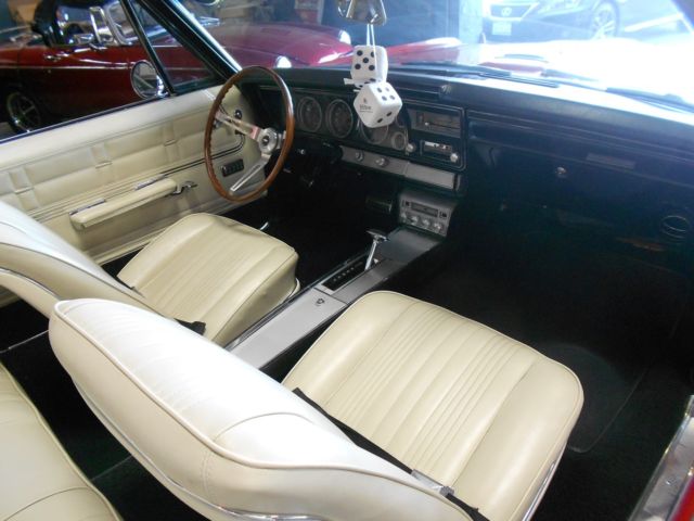 1967 Red Chevrolet Impala Convertible