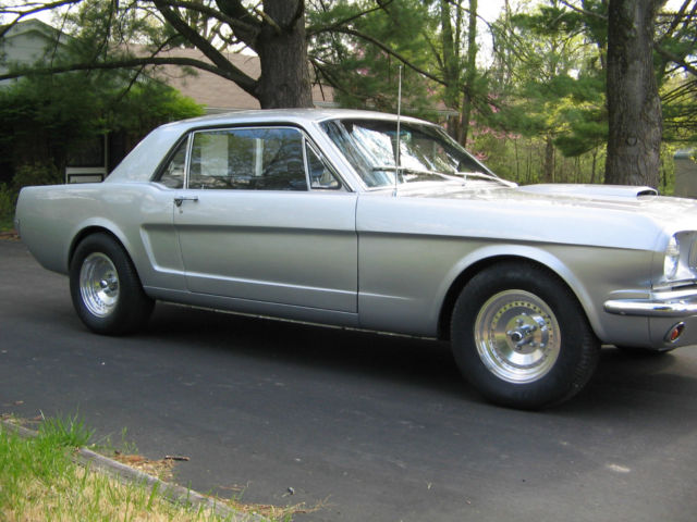 1966 Silver Ford Mustang Coupe
