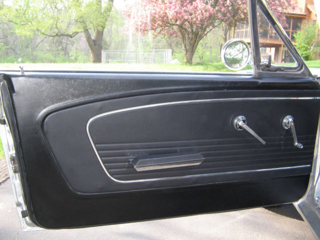 1966 Silver Ford Mustang Coupe