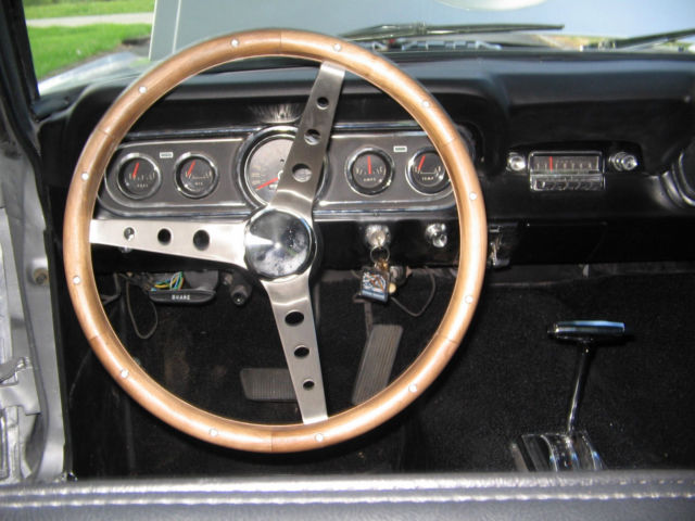 1966 Silver Ford Mustang Coupe