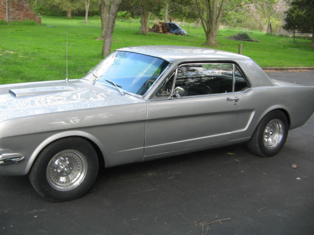 1966 Silver Ford Mustang Coupe