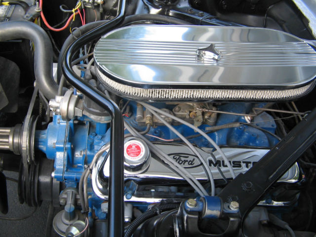 1966 Silver Ford Mustang Coupe