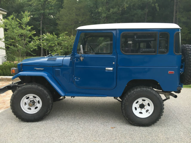 1978 Blue Toyota Land Cruiser