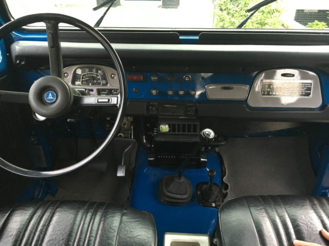 1978 Blue Toyota Land Cruiser