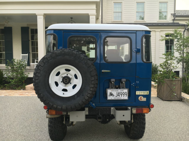 1978 Blue Toyota Land Cruiser
