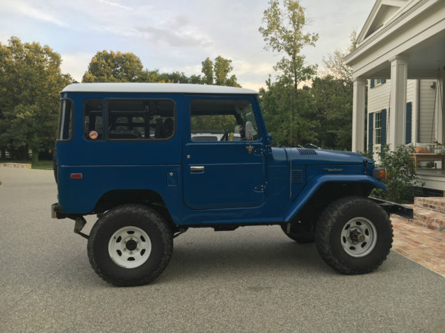 1978 Blue Toyota Land Cruiser