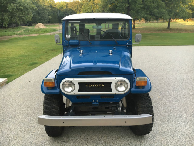 1978 Blue Toyota Land Cruiser
