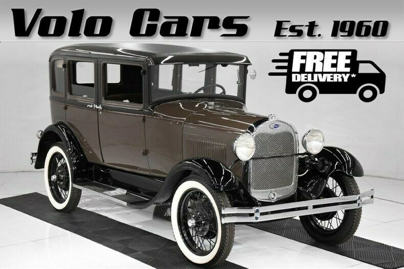 1929 Brown Ford Model A Coupe