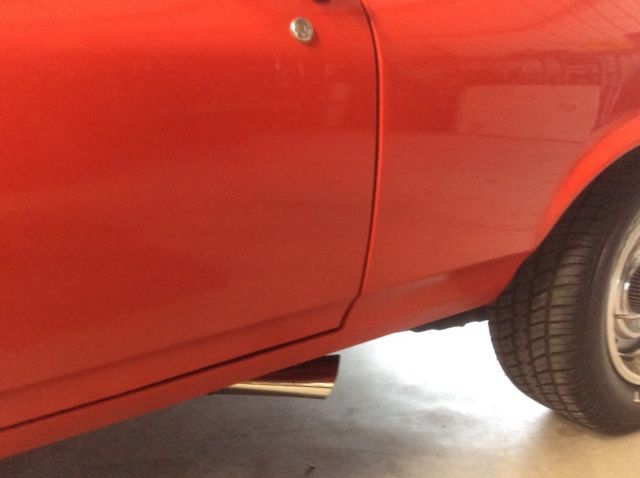 1972 Red Chevrolet Nova Coupe