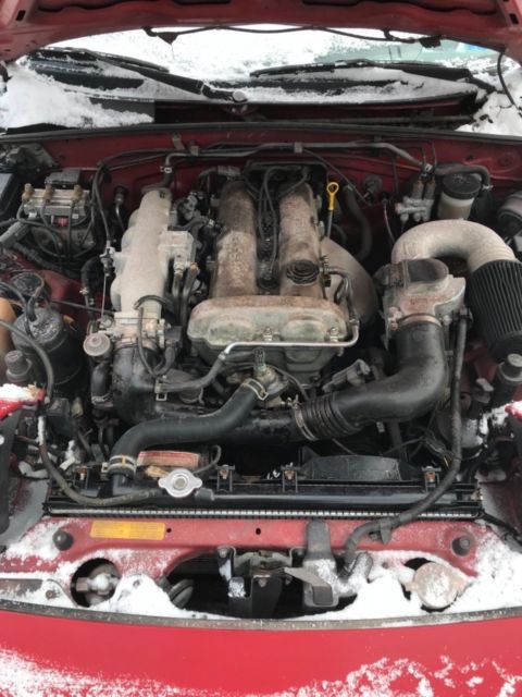 1991 Red Mazda MX-5 Miata Convertible