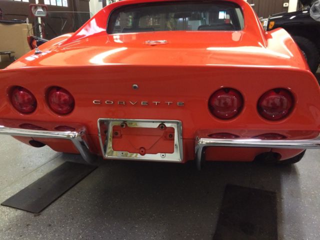 1969 monaco orange Chevrolet Corvette