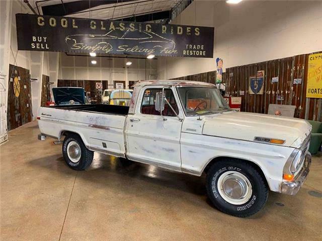 1970 White Ford F-250 Pickup Truck