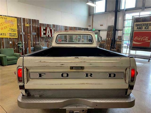 1970 White Ford F-250 Pickup Truck