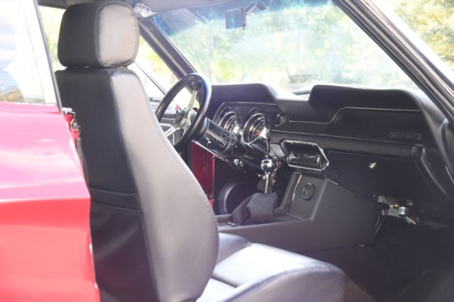 1968 Red Ford Mustang Convertible