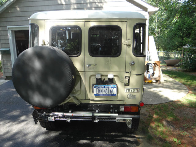 1978 Tan Toyota Land Cruiser SUV