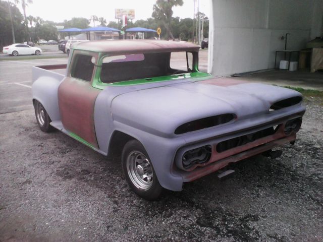 1960 Primer Chevrolet C-10 Stepside