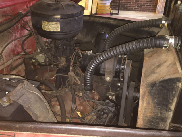 1951 Red Ford Other Flatbed