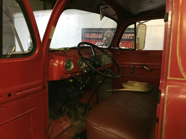 1951 Red Ford Other Flatbed
