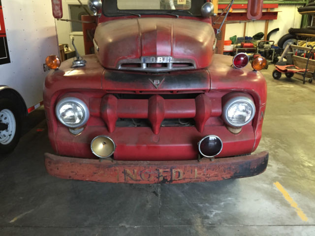 1951 Red Ford Other Flatbed