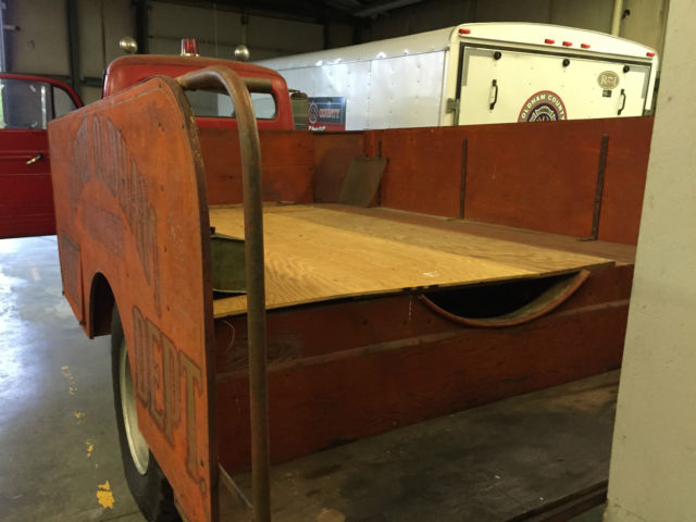 1951 Red Ford Other Flatbed