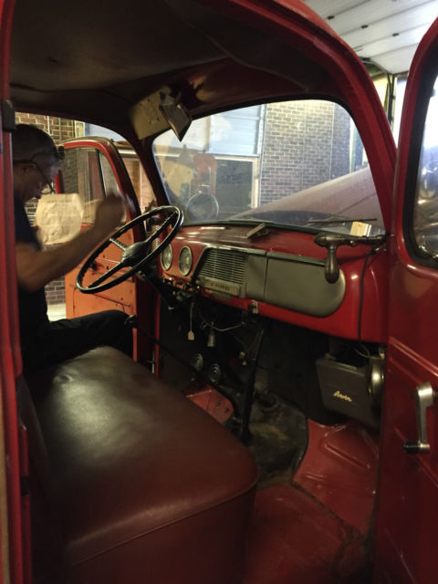 1951 Red Ford Other Flatbed