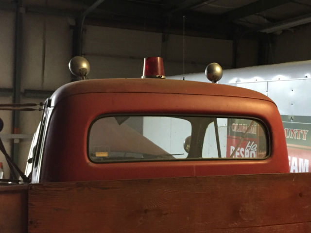 1951 Red Ford Other Flatbed