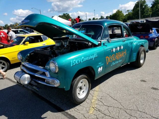 1952 Green Chevrolet Gasser