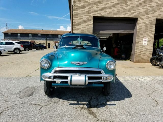 1952 Green Chevrolet Gasser