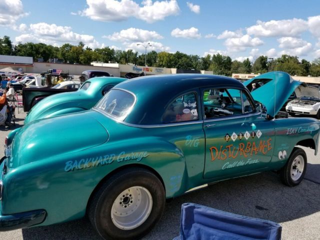 1952 Green Chevrolet Gasser