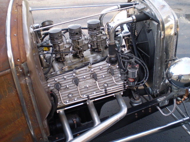 1931 RUST color Ford Model A Coupe